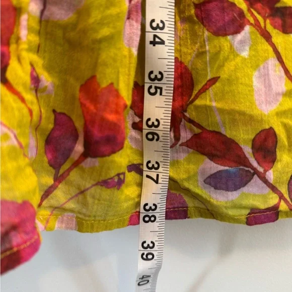 Sundance Muriel Orchard Floral Dress Size M Fully Lined Pockets Knee Length - Picture 9 of 13